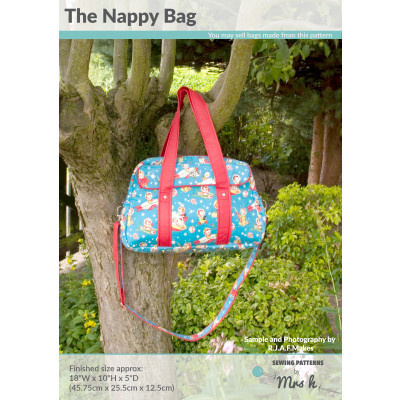 The Nappy Bag by Sewing Patterns by Mrs H