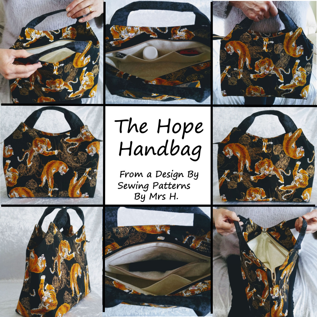 The Hope Handbag from the Bag of the Month Club, made by Peter Andrews of Ernehale Designs