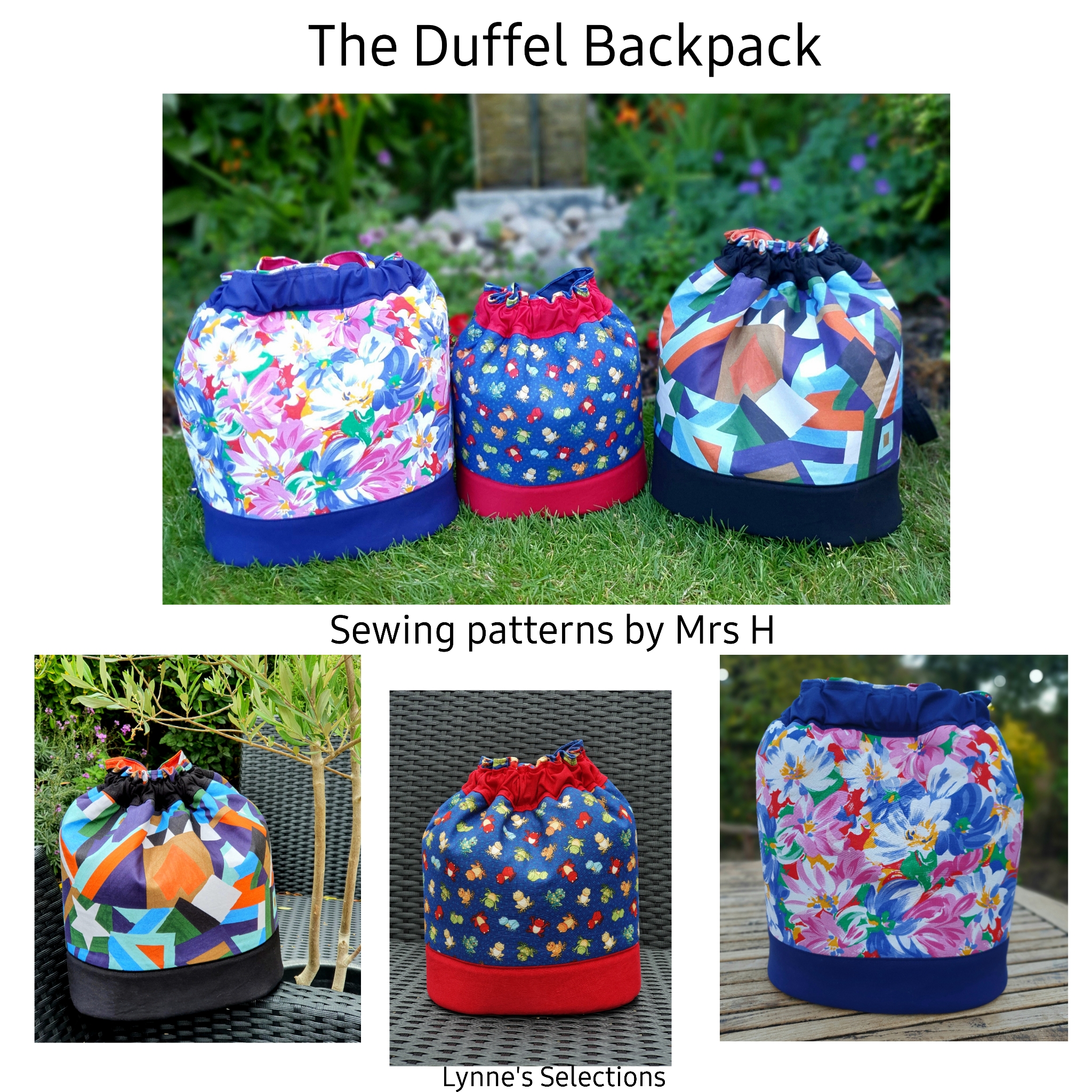  The Duffel Backpack made by Lynne of Lynne's Selections