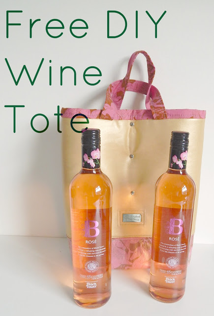 Free DIY Wine Tote