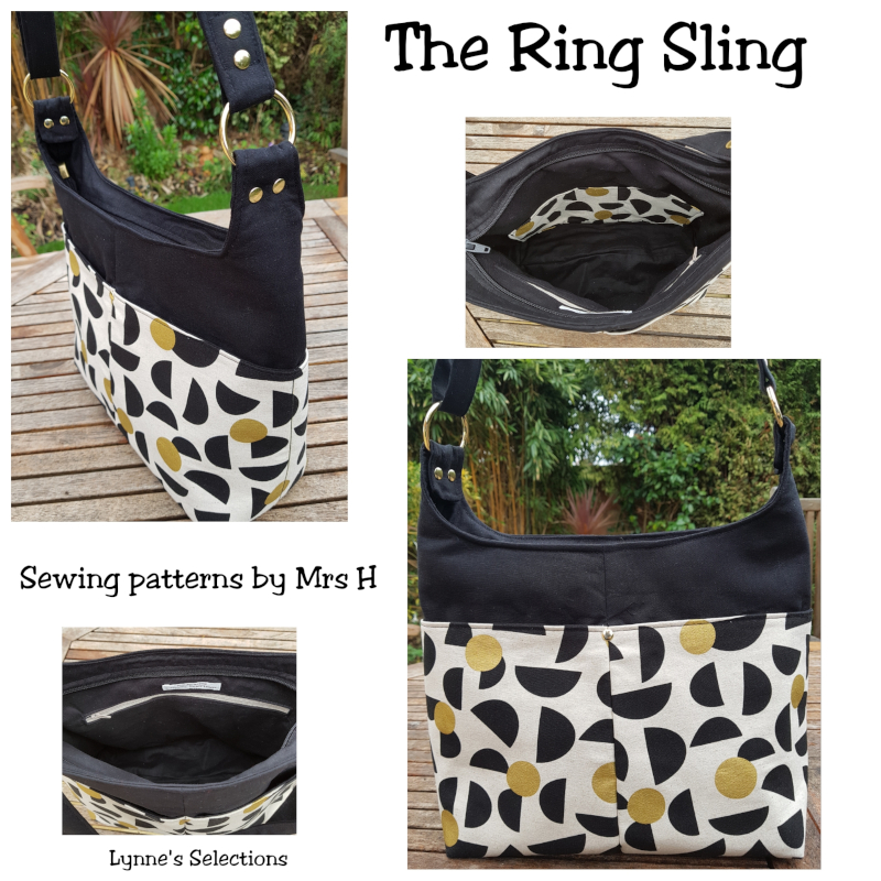 Samantha Sling Bag - pdf version | Happy Days Sewing