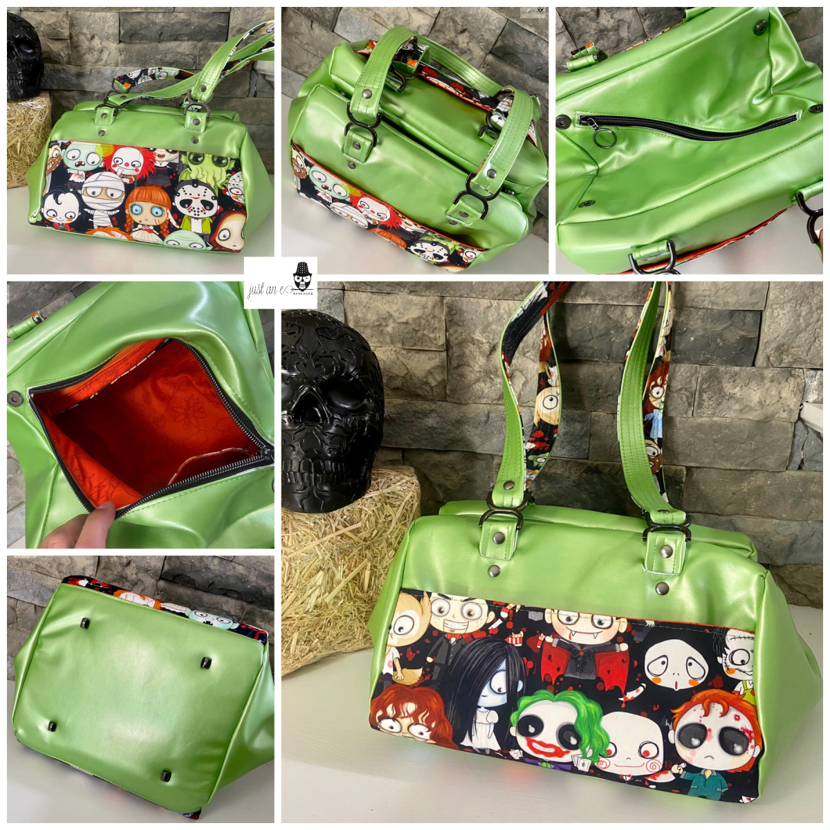 The small Super Nova Satchel made by Abbe Coury from Just An E Sewing
