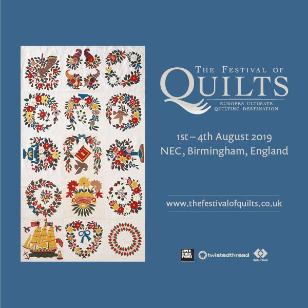 The Festival of Quilts 2019