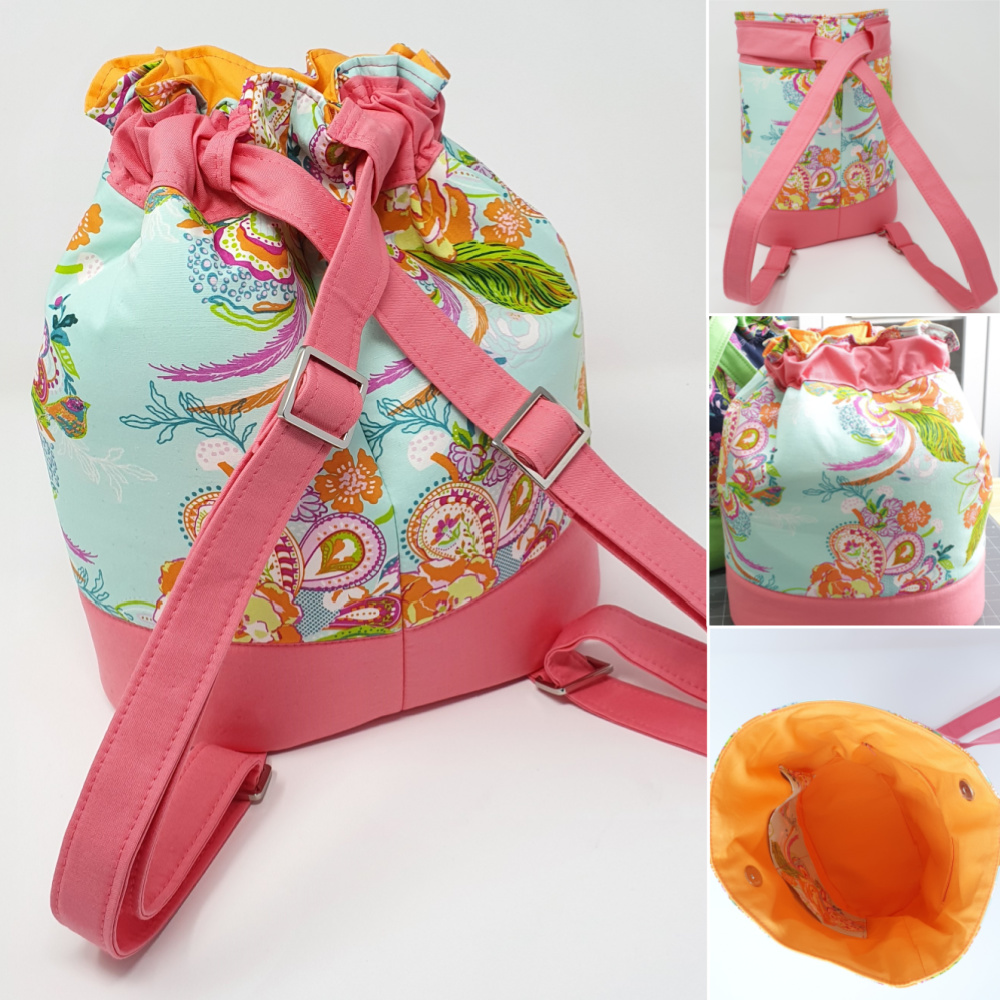 The Duffel Backpack from Sewing Patterns by Mrs H