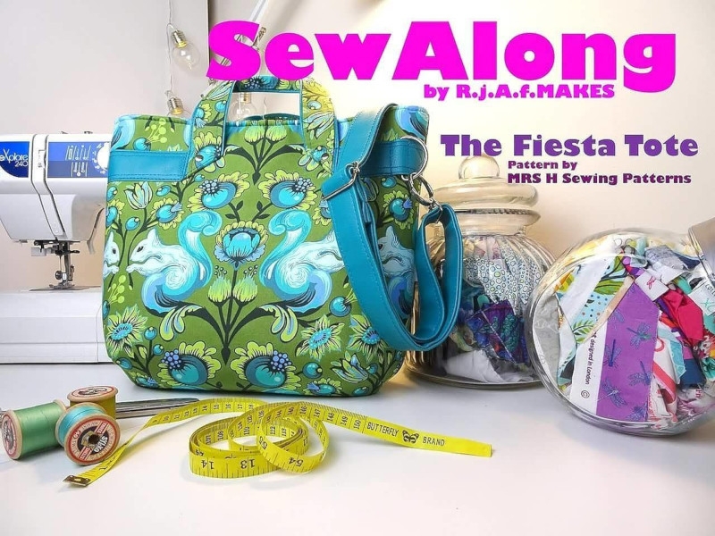 Mrs H Fiesta Tote Sew Along by R.j.A.f. Makes